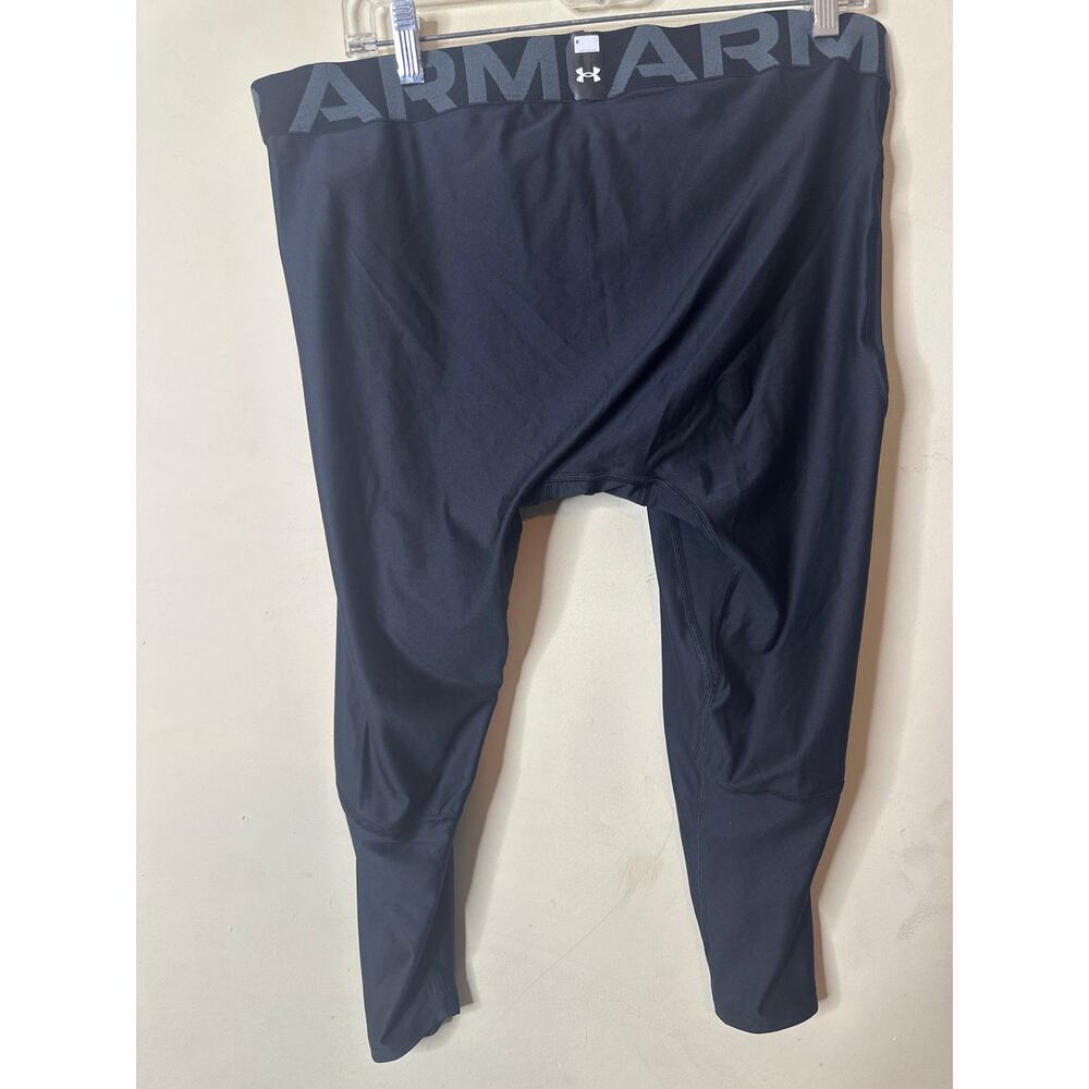 Under Armour Men's Heatgear 3/4 Leggings in Black, size XXL o - Picture 4 of 4